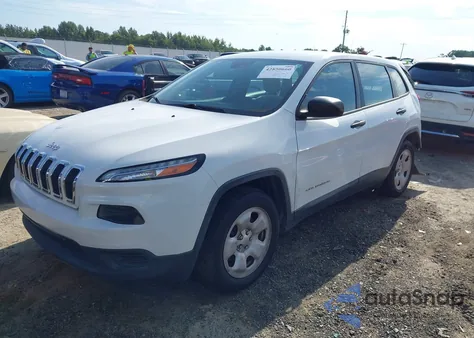 2016 Jeep Cherokee Sport from USA, damaged, VIN 1C4PJLAB5GW233232